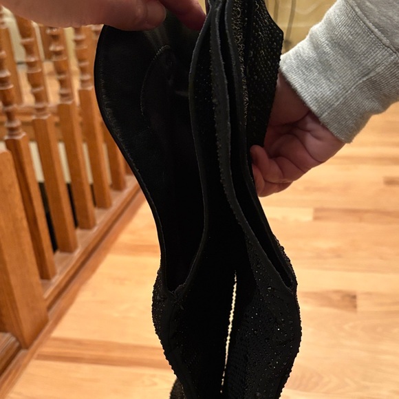 Elegant Black Over the Knee Boots NWOT - Picture 4 of 5